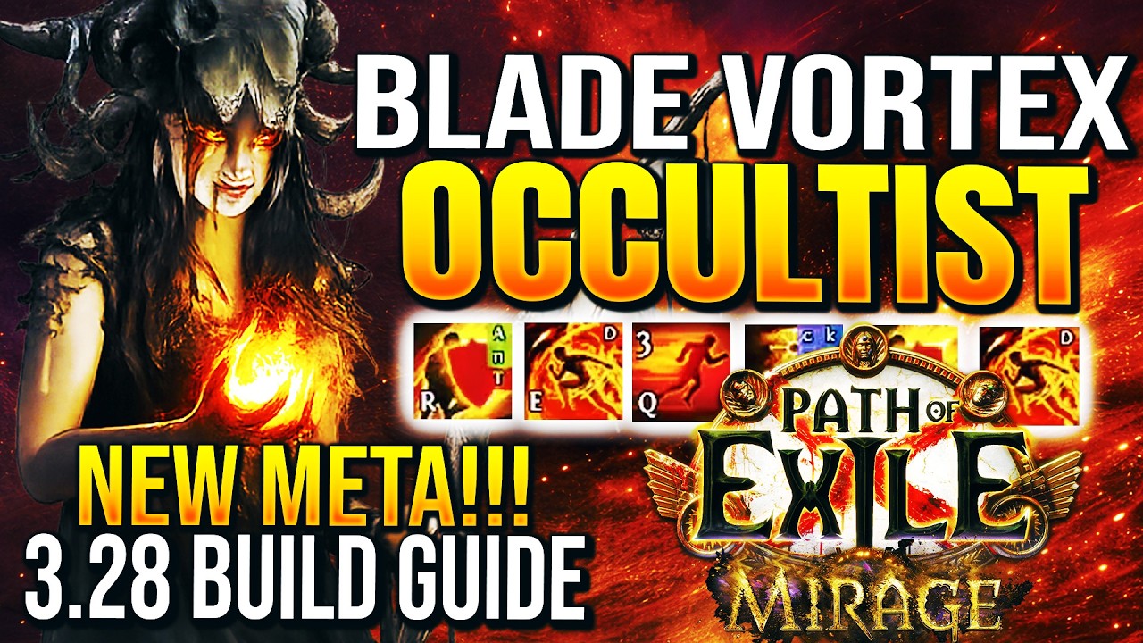 Этот билд Blade Vortex очень имбалансен в версии 3.28! Билд Blade Vortex для POE (новая мета)