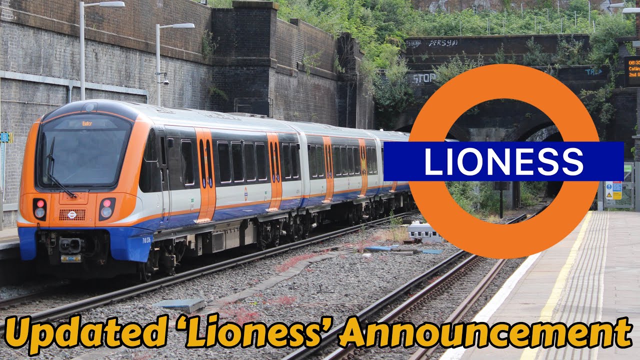 Updated London Overground ‘Lioness’ line announcements (2025)
