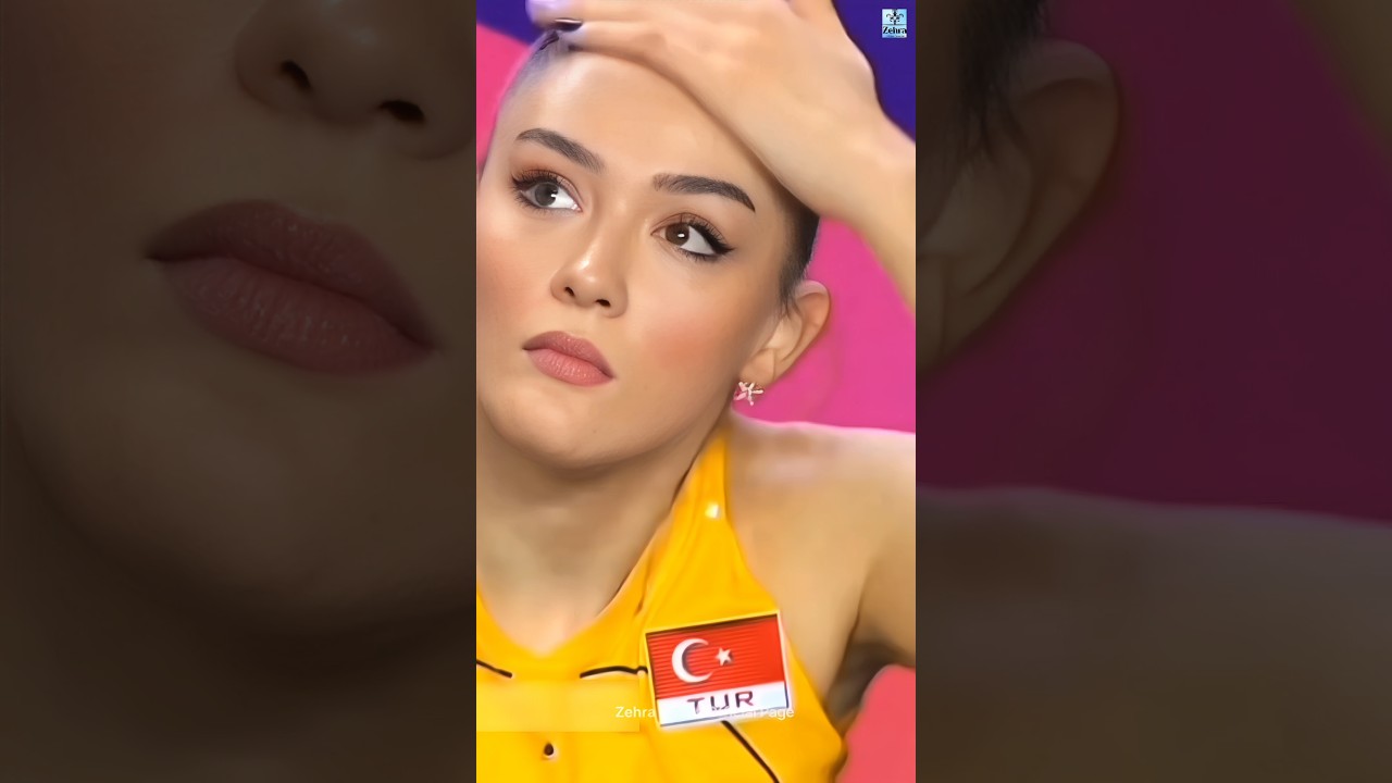Beauty with Brains 😳🔥 Zehra Gunes Dominates Volleyball in Style! 