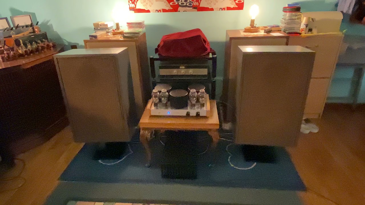 Opera consonance 300b + old cinema loudspeakers 50’S