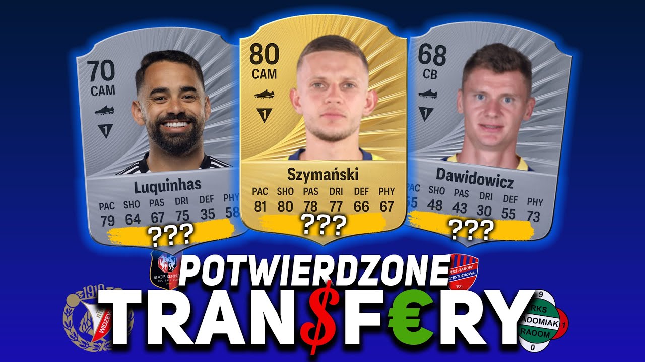 EKSTRAKLASA - POTWIERDZONE TRANSFERY | WIDZEW ŁÓDŹ ROZBIJA BANK?