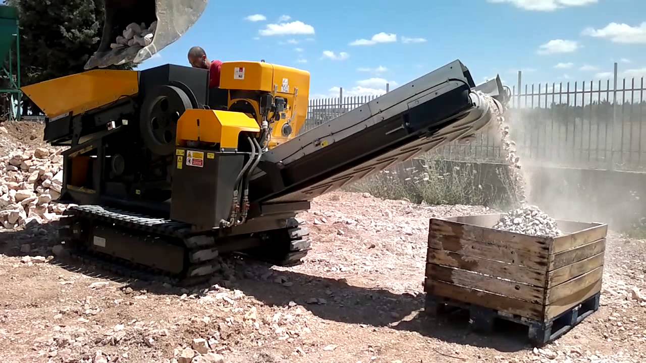 FRANTOIO MOBILE A MASCELLE FM-M-4825 AGRI WORLD SRL JAW CRUSHER CRUSHER