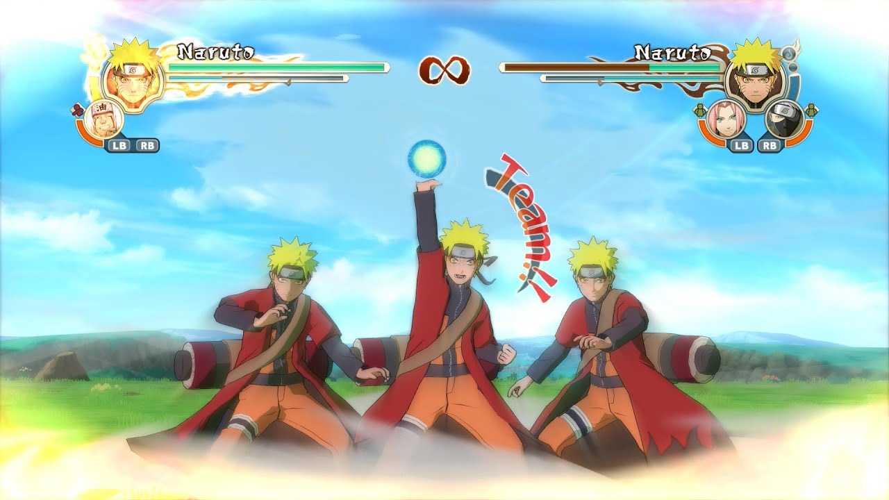 Naruto Shippuden: Ultimate Ninja Storm 2 Sage Naruto Full Moveset