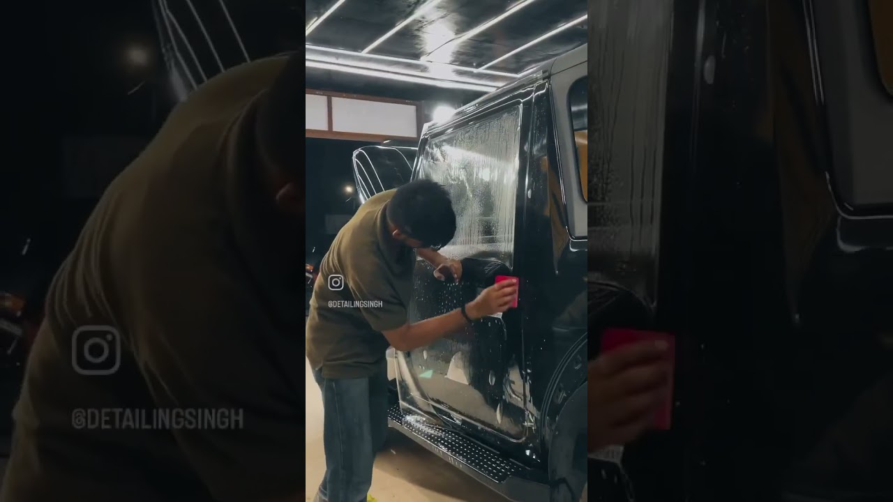 PPF on Thar || Best PPF in Jaipur || #ppf #mahindra #blackthar #detailingsingh