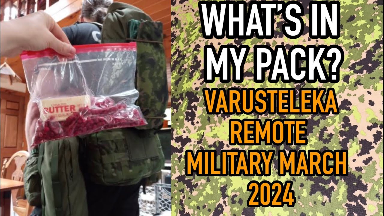 MY LOADOUT for VARUSTELEKA REMOTE MILITARY MARCH 2024 #vrmm2024 #varusteleka