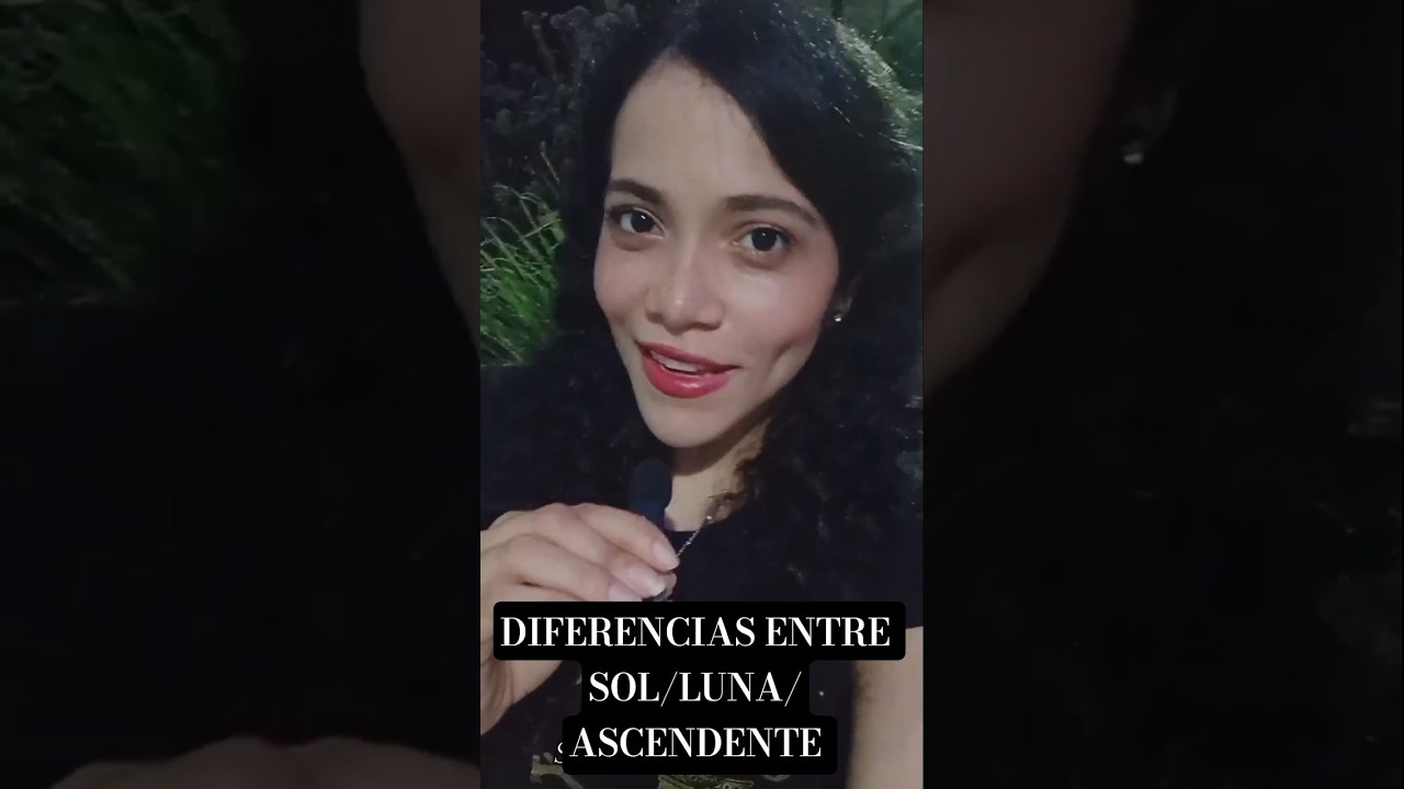Diferencias entre Sol / Luna / Ascendente  #astrologia #sol #luna #ascendente #diferencias