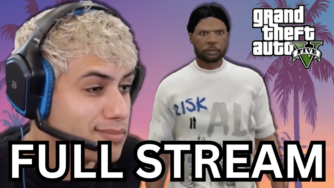 5 FEB - GTA 5 RP & Sky Zone W/ PlaqueBoyMax FULL STREAM!