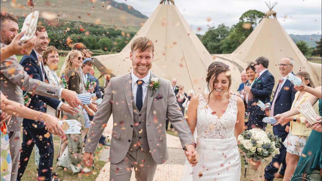 The Tipi Wedding of Danni and Jonny in Threlkeld | Lake District Wedding Photographer