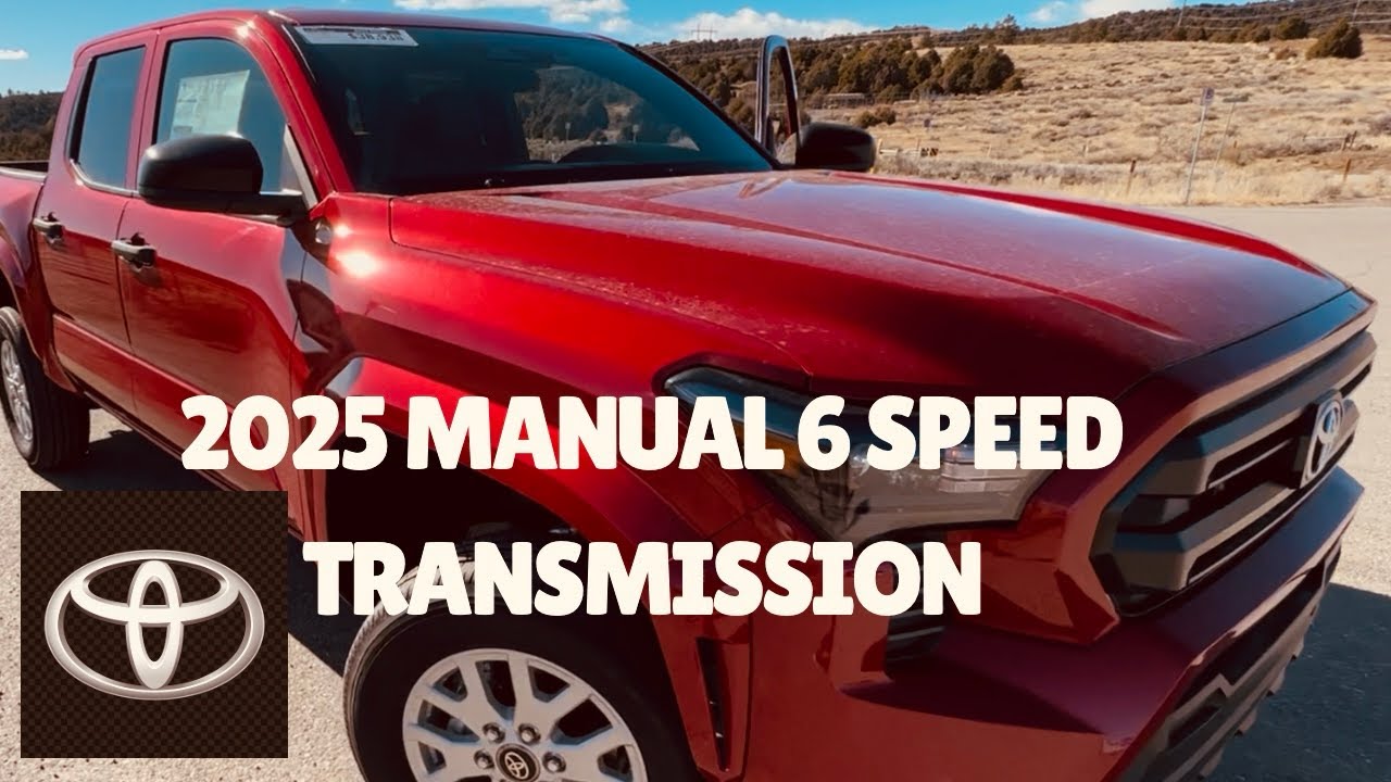 2025 Toyota Tacoma Manual 6 Speed Review