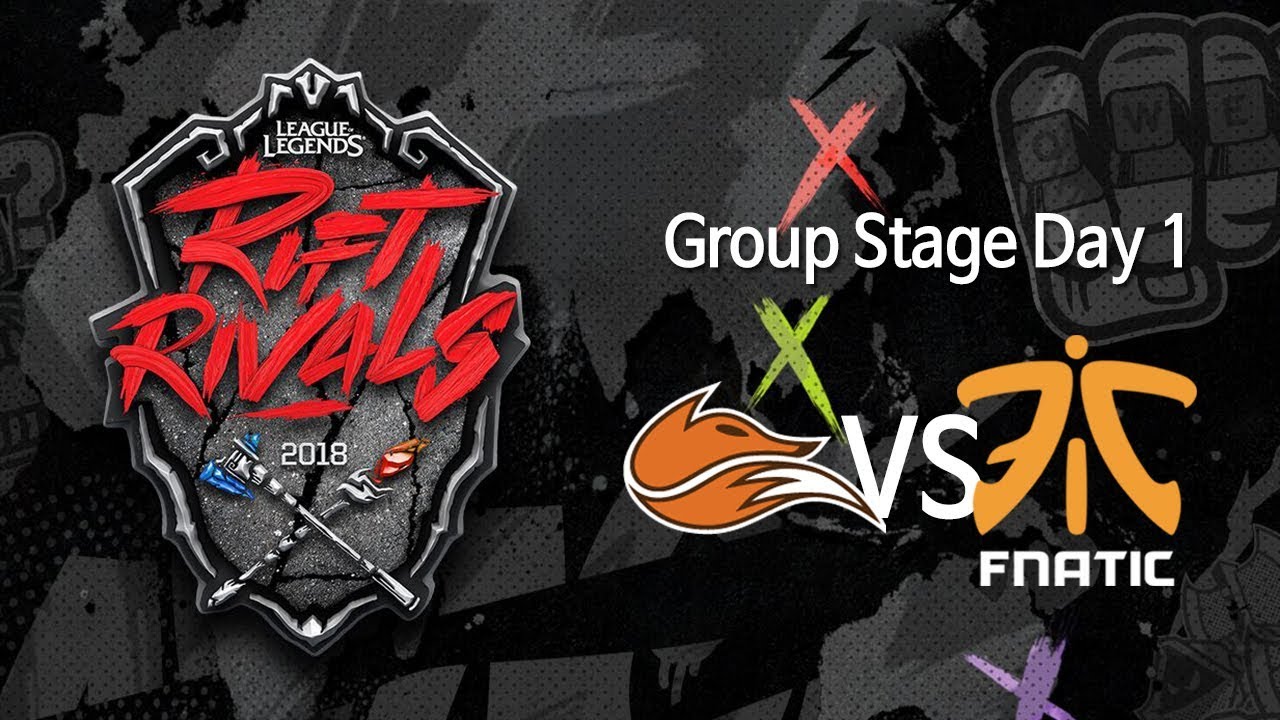 Echo Fox vs Fnatic - Rift Rivals 2018: NA vs. EU Group Stage Day 1 180706