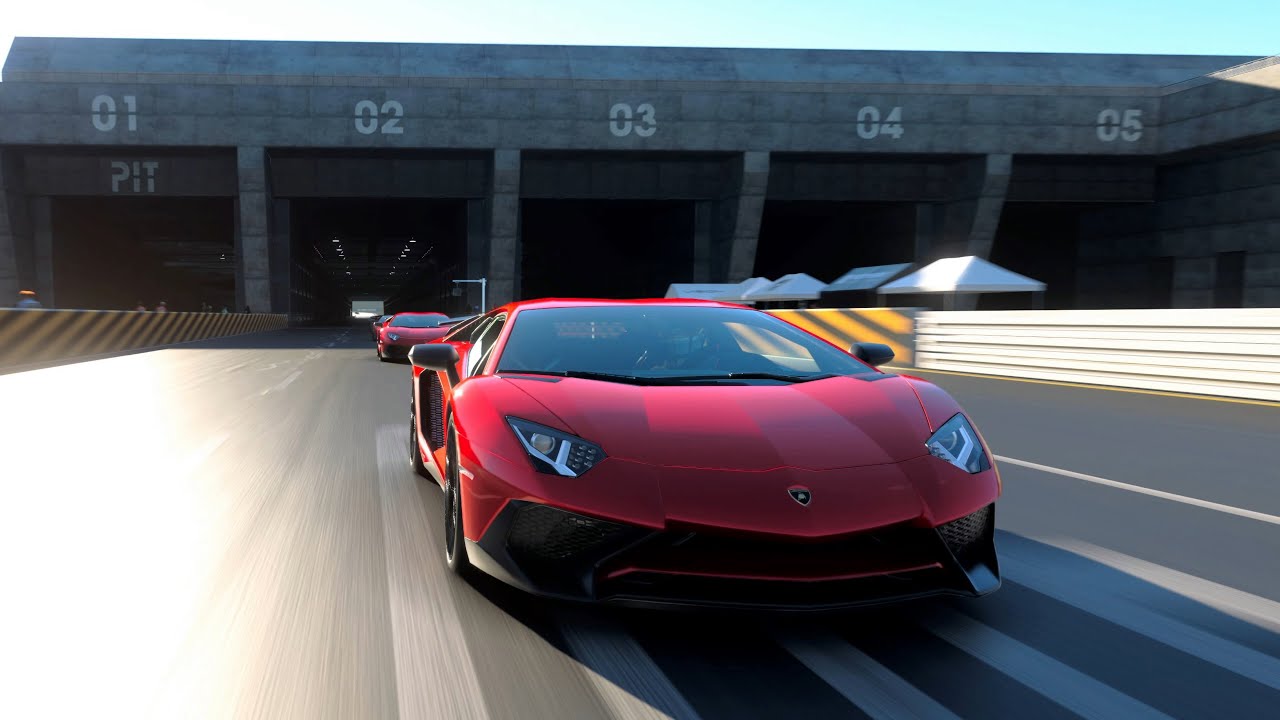 Top Speed Run Lamborghini Aventador LP 750 4 SV Gran Turismo 7 || 450+ KM/H Speed