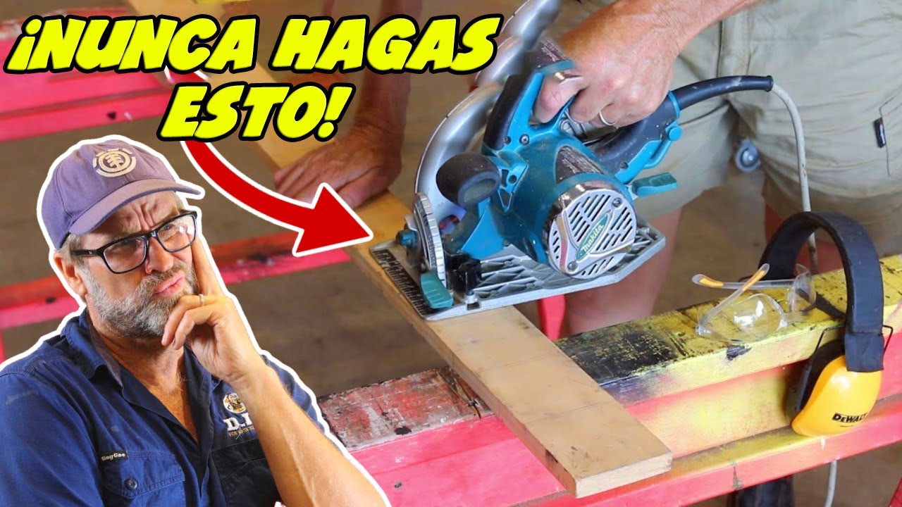 5 consejos ESENCIALES de seguridad para la sierra circular. ¡No te los pierdas!