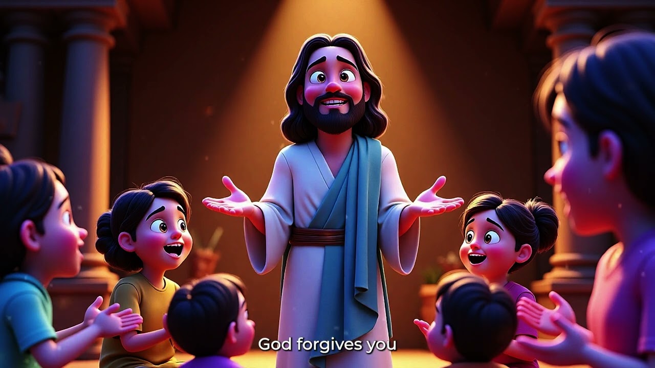 Jesus Teaches Forgiveness |  Bible Story For Kids