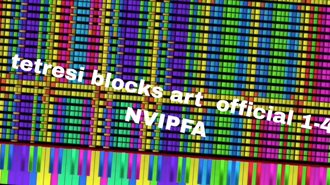 [NOISE CHALLENGE] Tetris blocks art 1-4 [PFA]