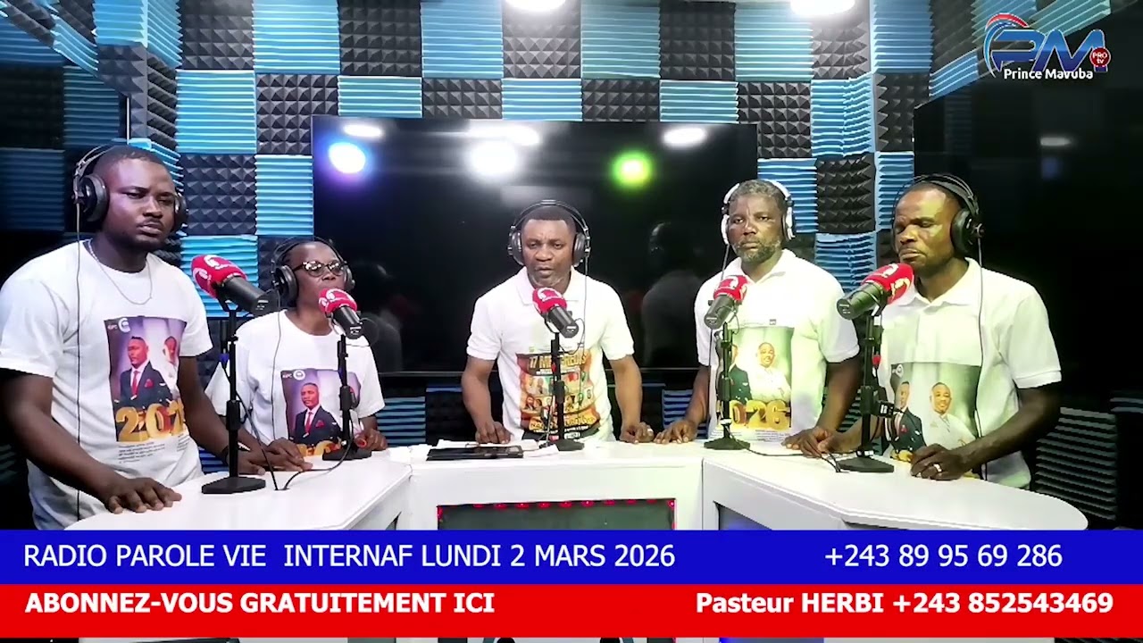 RADIO PAROLE VIE INTERNAF LUNDI 2 MARS 2026