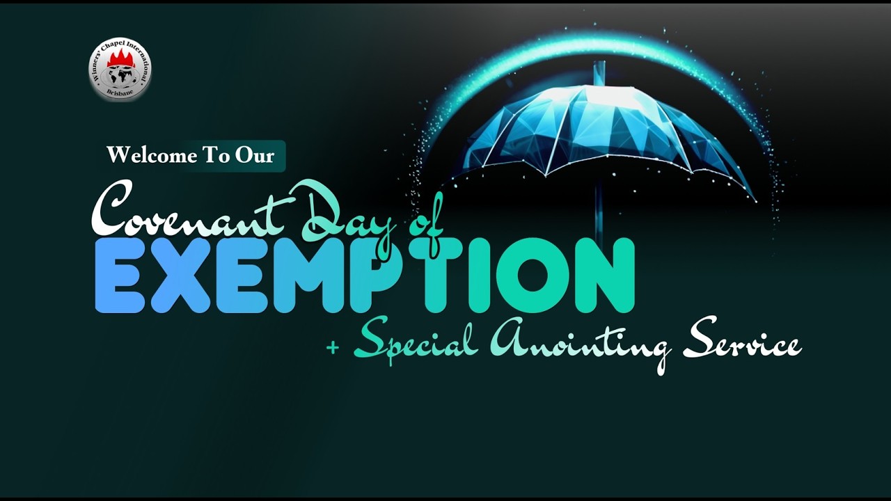 Covenant Day of Exemption|Special Anointing Sunday Service   01 March 2026