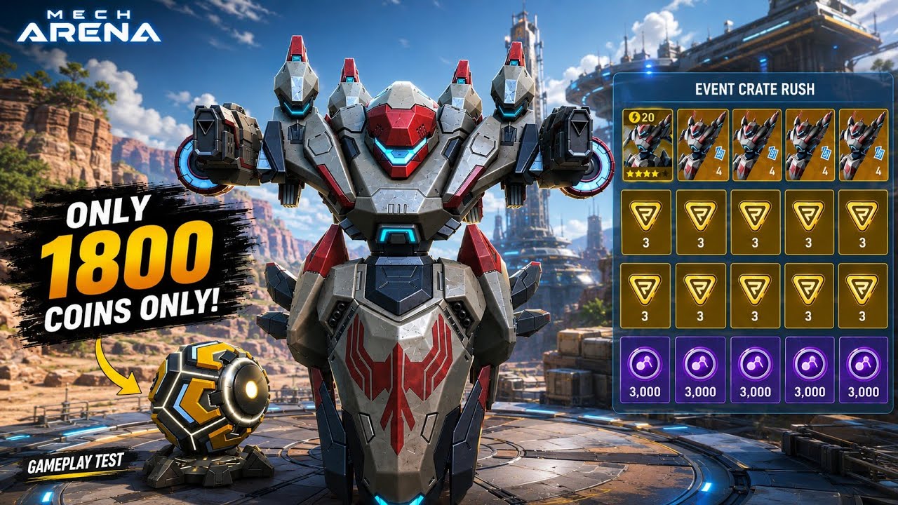 🔥 FINALLY! DEATHWALKER IS HERE 😱🔥 JUST AS I PREDICTED! | NEW UPDATE | MECH ARENA ECR 🤗