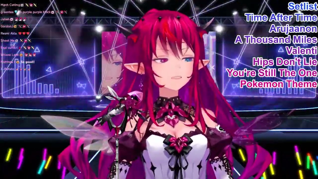 IRyS sings 星座になれたら (If I could be a constellation) from 
