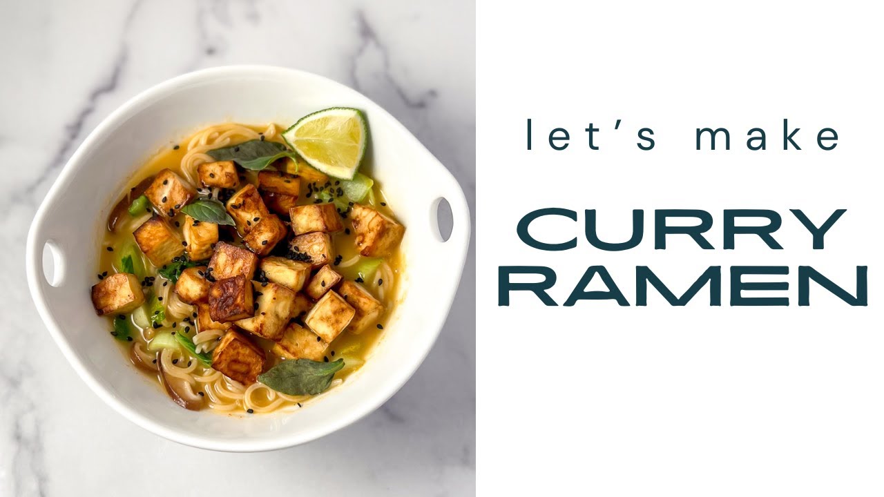 How to make curry ramen (vegan, gluten free)