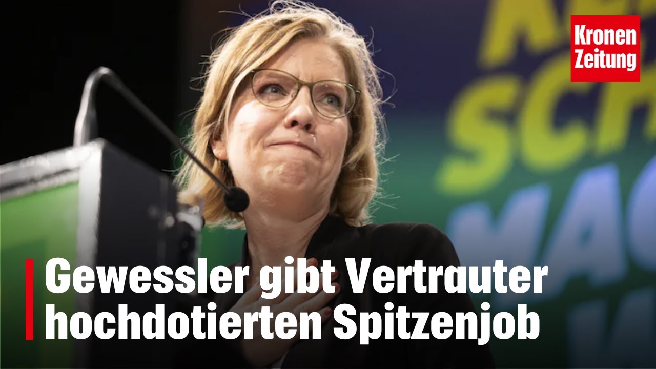 Gewessler gibt Vertrauter hochdotierten Spitzenjob | krone.tv NEWS