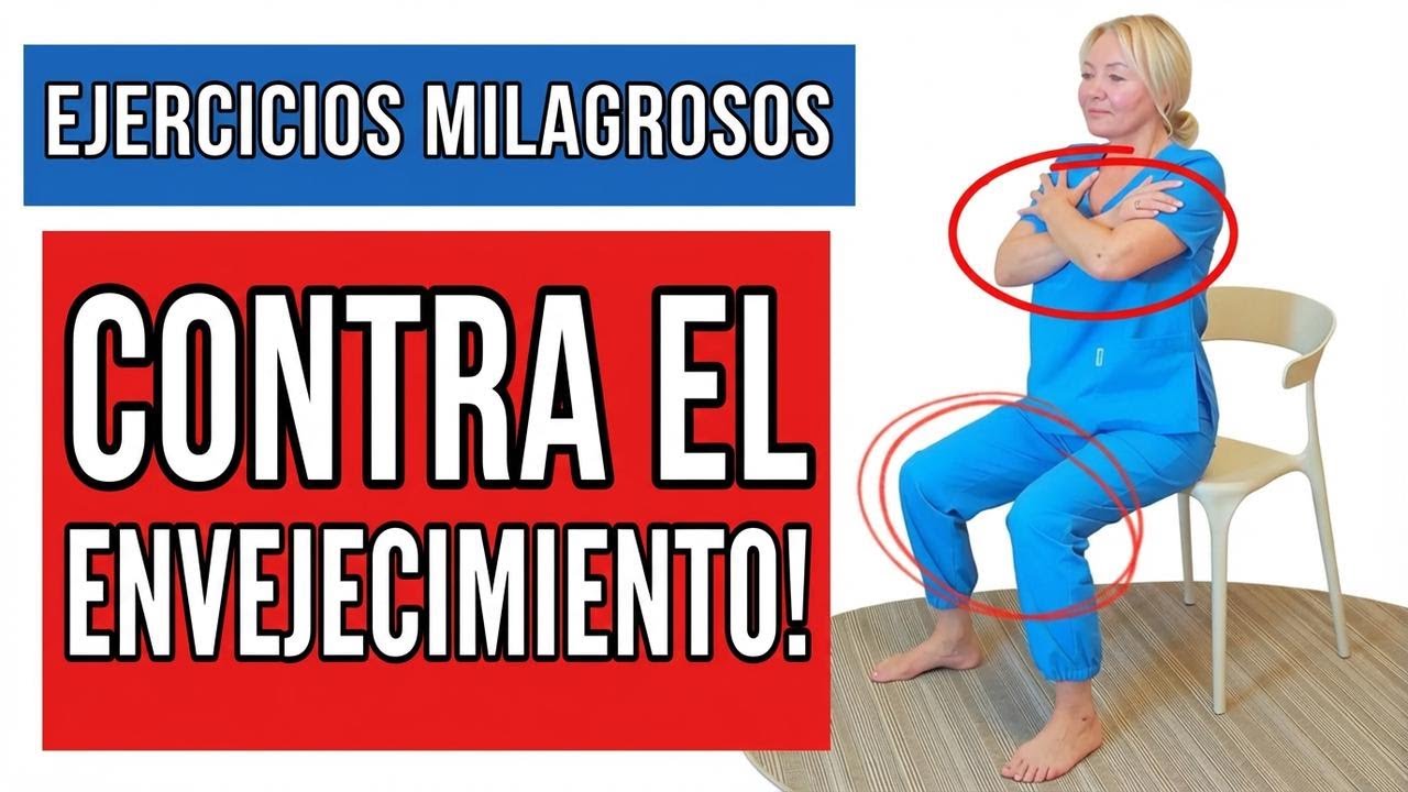 ¡3 ejercicios que te ayudan a verte 10 años más joven!