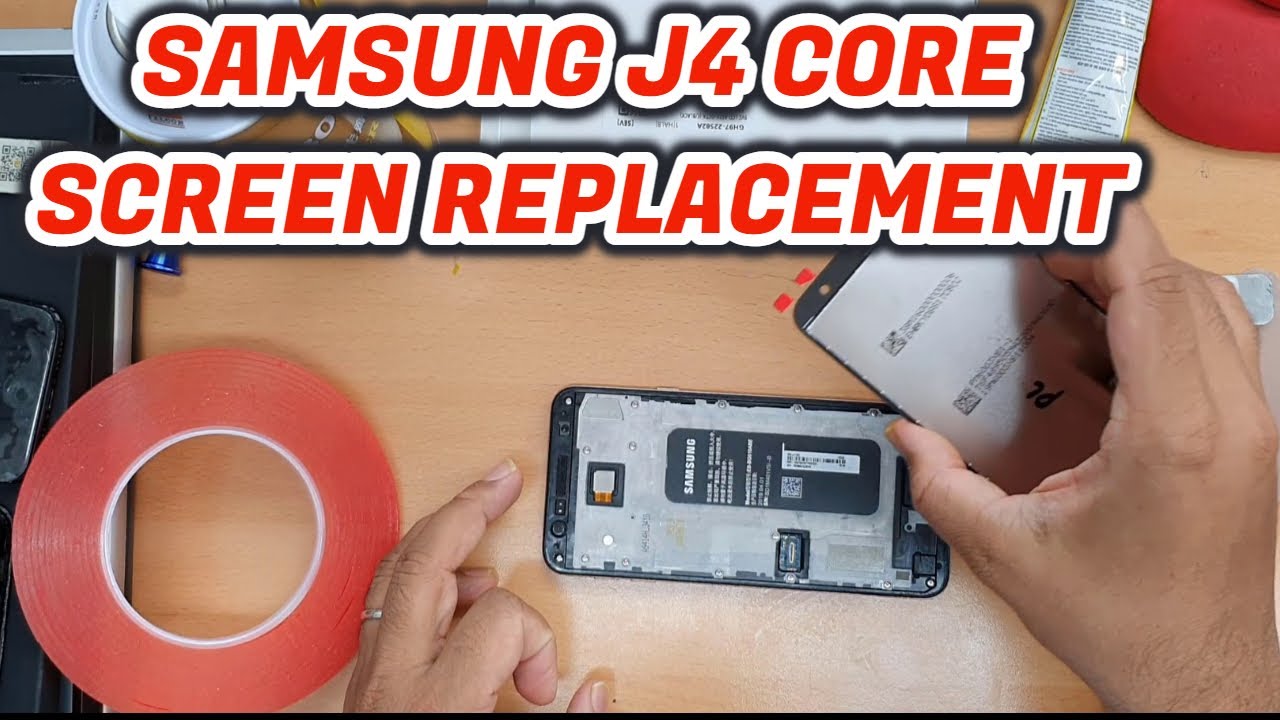 Как заменить ЖК-экран Samsung J4 Core | Пошаговая инструкция