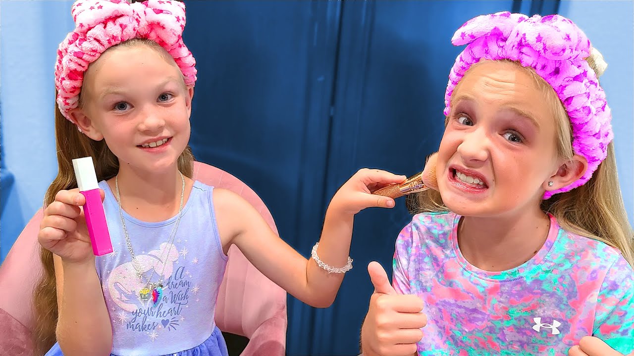 Letting My Little Sister Do My Makeup!!!