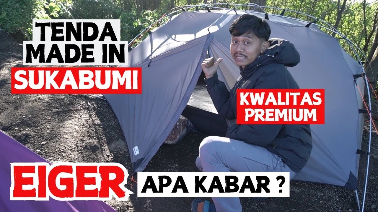 TENDA BUATAN LOKAL INI TERNYATA CAKEP !!! BLACK SHERPA CRUISE 2P