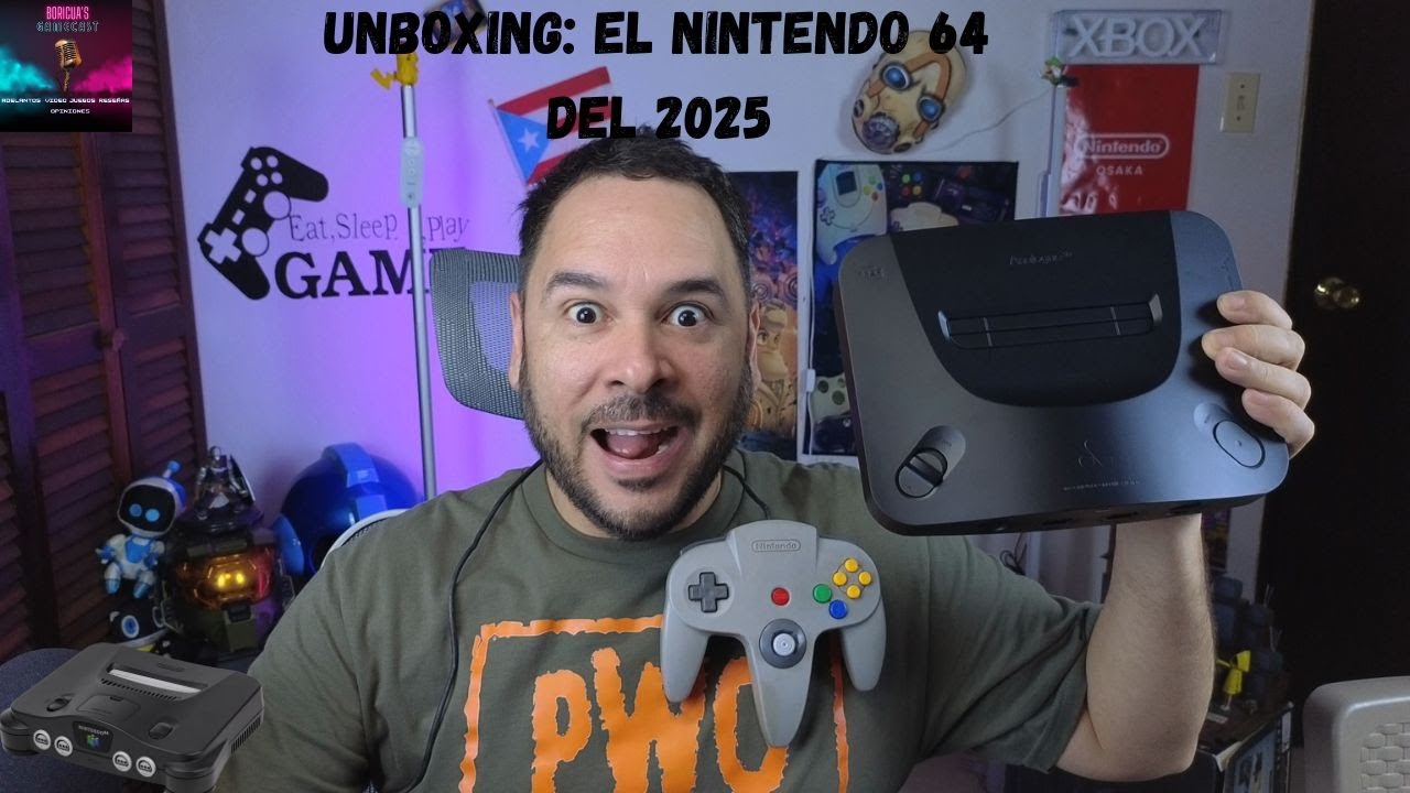 El Nintendo 64 del 2025: Unboxing del Analogue 3D