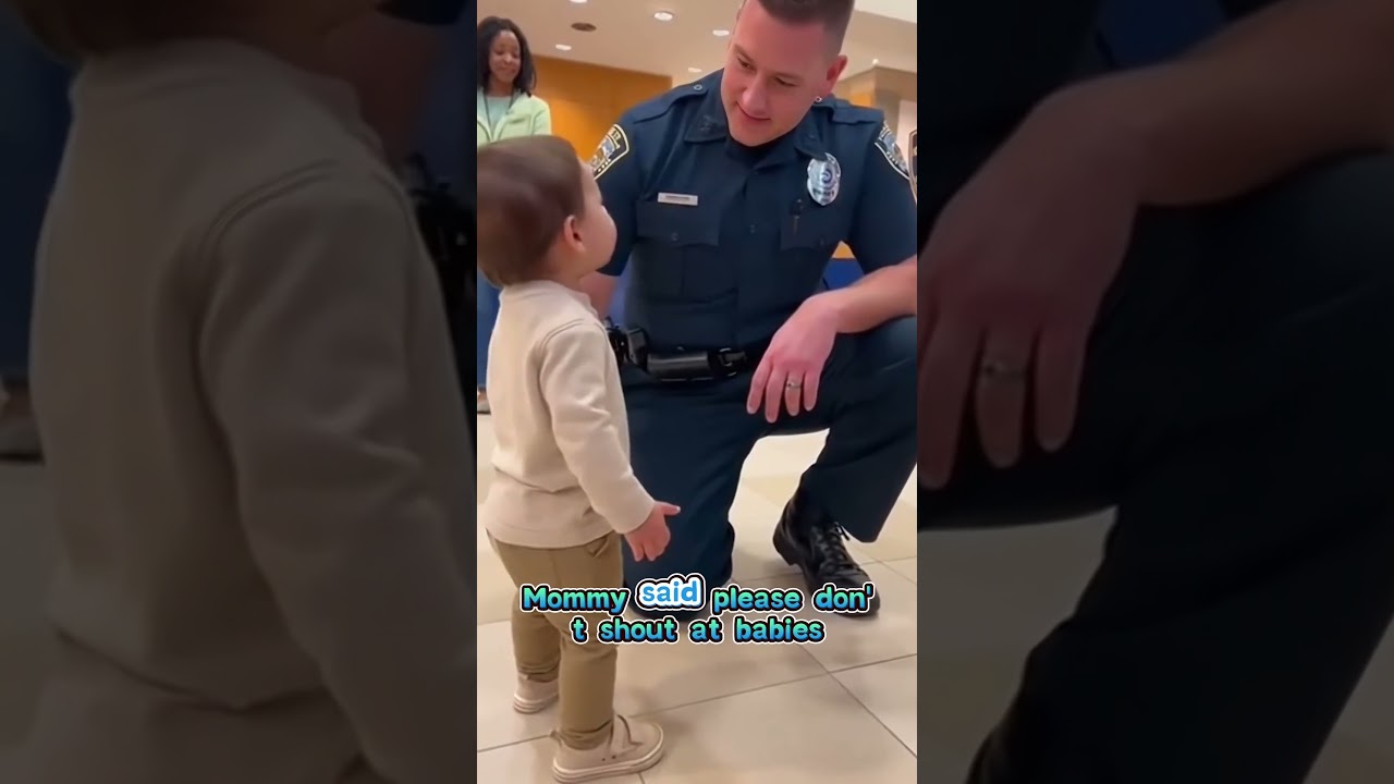 Not your typical police encounter 👮‍♂️❤️ 