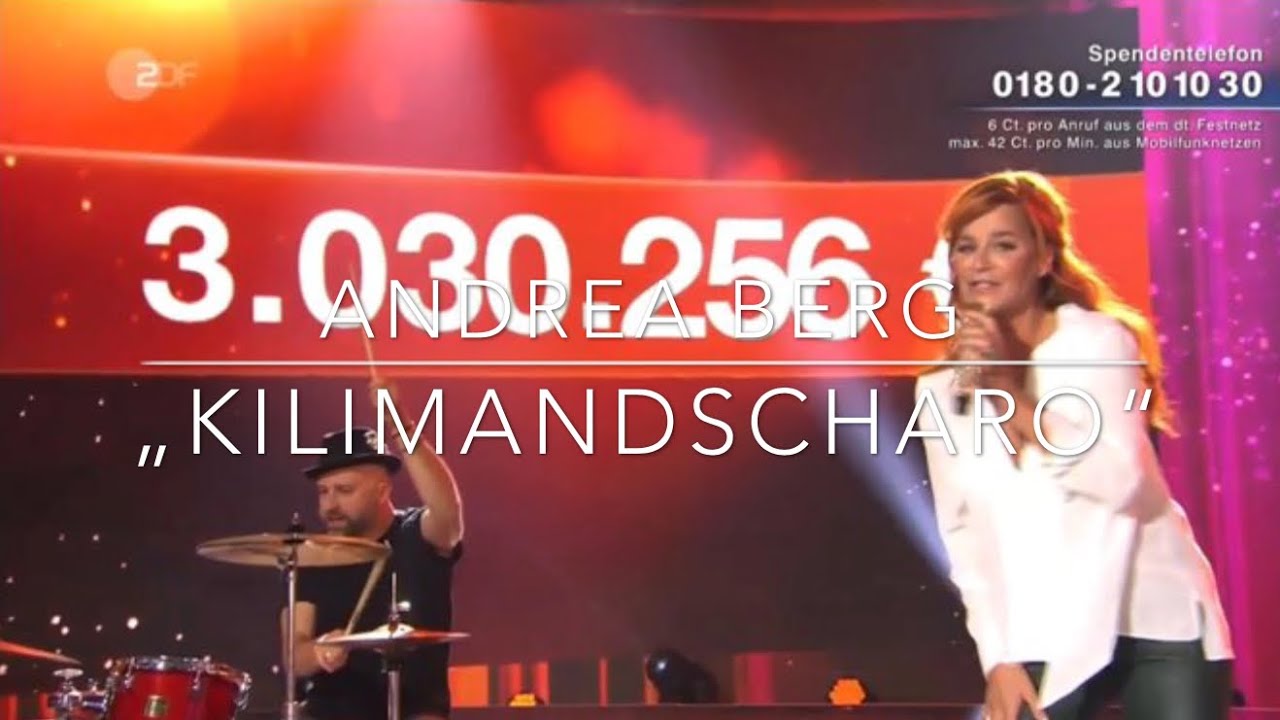 Andrea Berg „Kilimandscharo“ + Finale (Willkommen bei Carmen Nebel) 29.9.2018