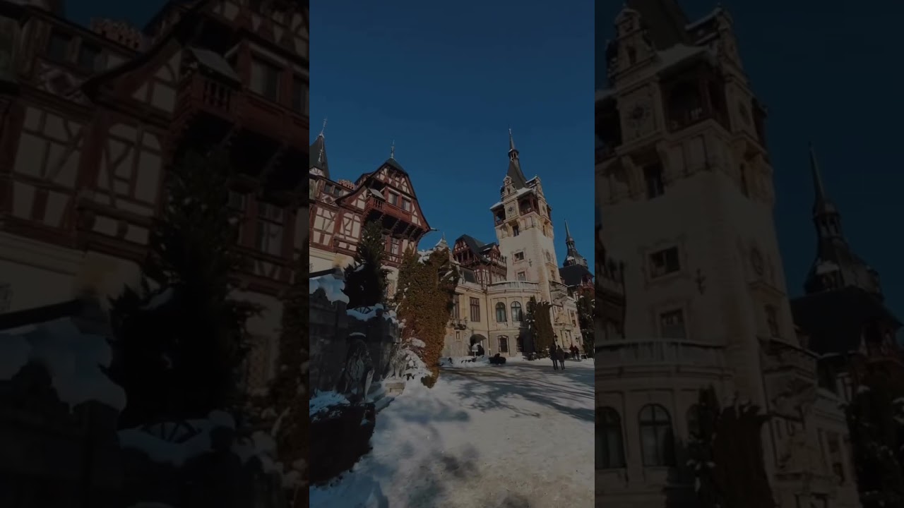 Primul castel din Europa iluminat electric a fost la noi &icirc;n țară 😮 #romania #europeandestinations