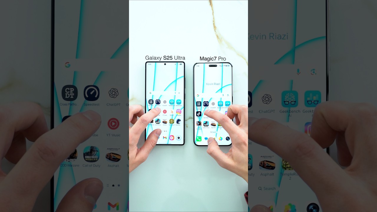 Samsung Galaxy S25 Ultra vs Honor Magic7 Pro Speed Test & Benchmarks!