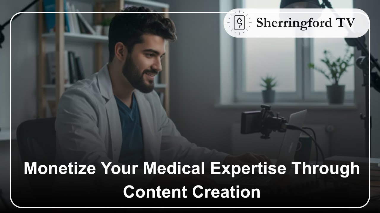 Monetize Your Medical Expertise Through Content Creation