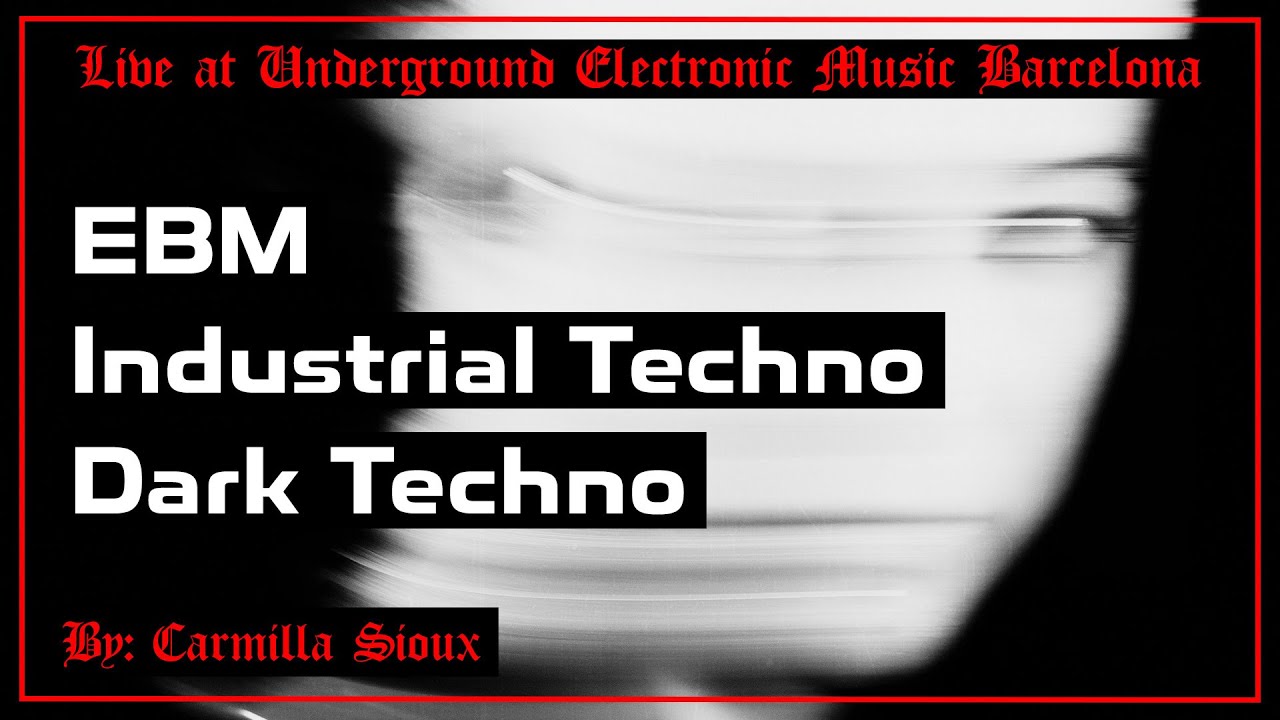 1 Hour Of EBM / Techno / Industrial By Carmilla Sioux | Live at Ciclorama Warehouse - 10/09/2022