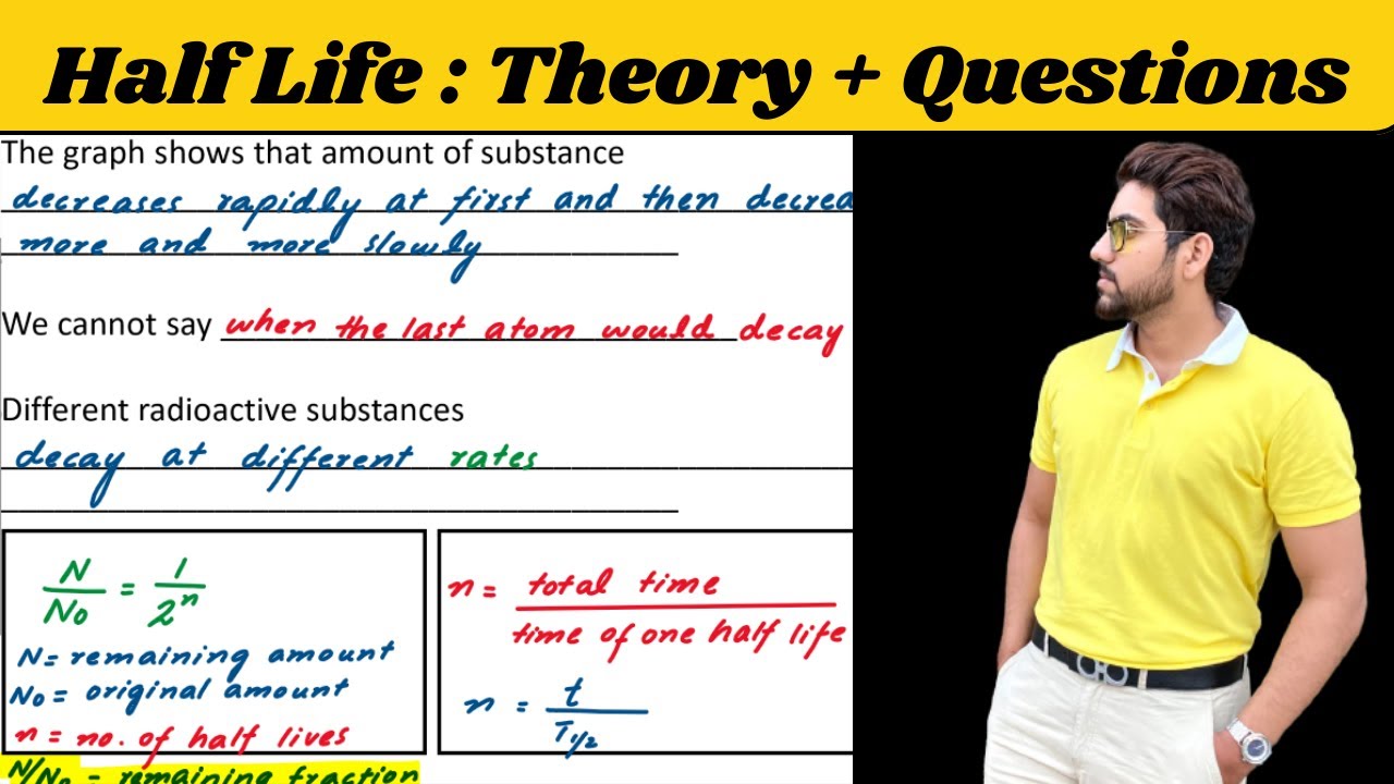 Half life | Nuclear Physics | IGCSE / O level Physics