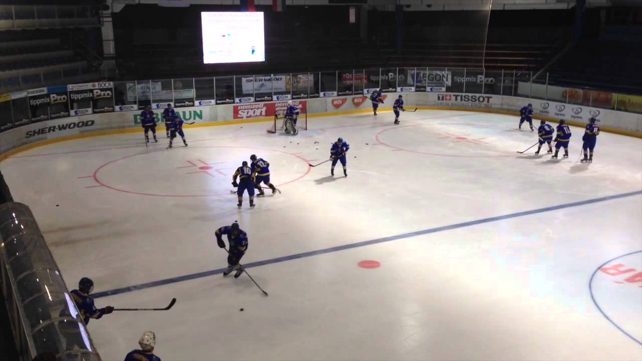 Pre game warm-up drills WJC U18