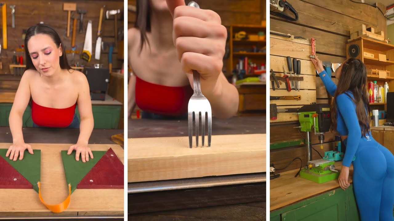Pro Woodworking Secrets and DIY Hacks 🤫🪚