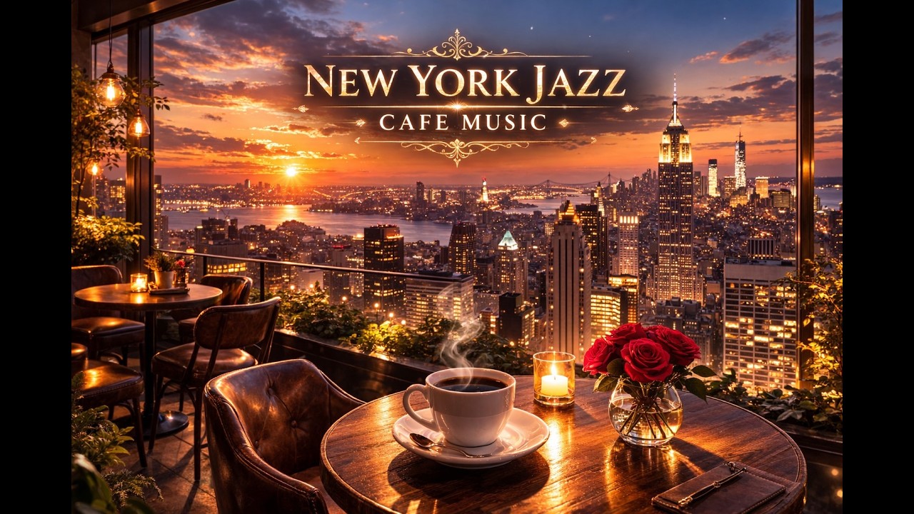 2 Hours of New York Calm Jazz Café Music for Study, Work, and Deep Focus – Vol.12