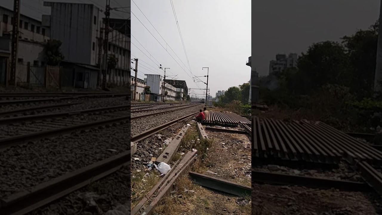 #railfan# 04672 Swaraj SF Special Train departure from Surat