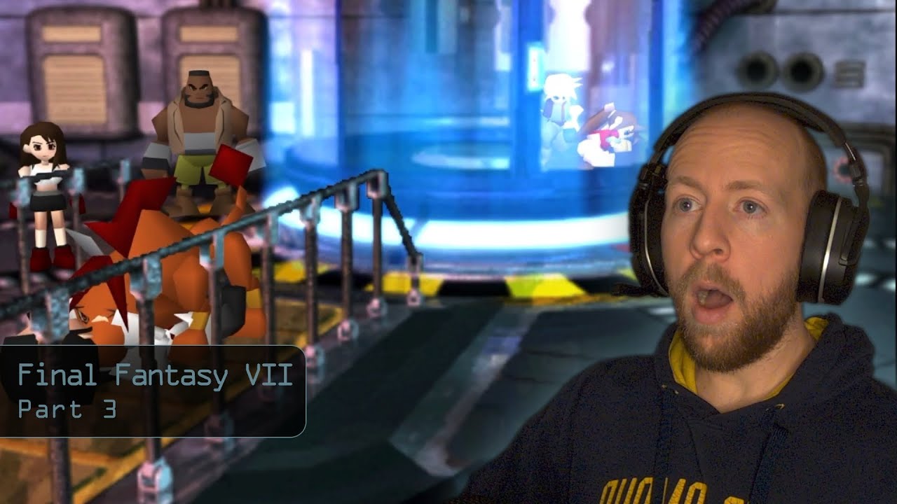 Shinra HQ and the Rescue/FF7 First Time Playthrough