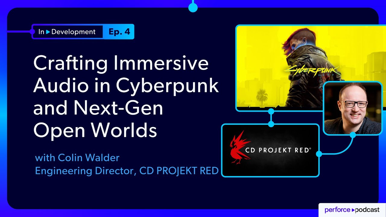 Создание захватывающего звука в Cyberpunk 2077 и открытых мирах нового поколения с Колином Уолдер...