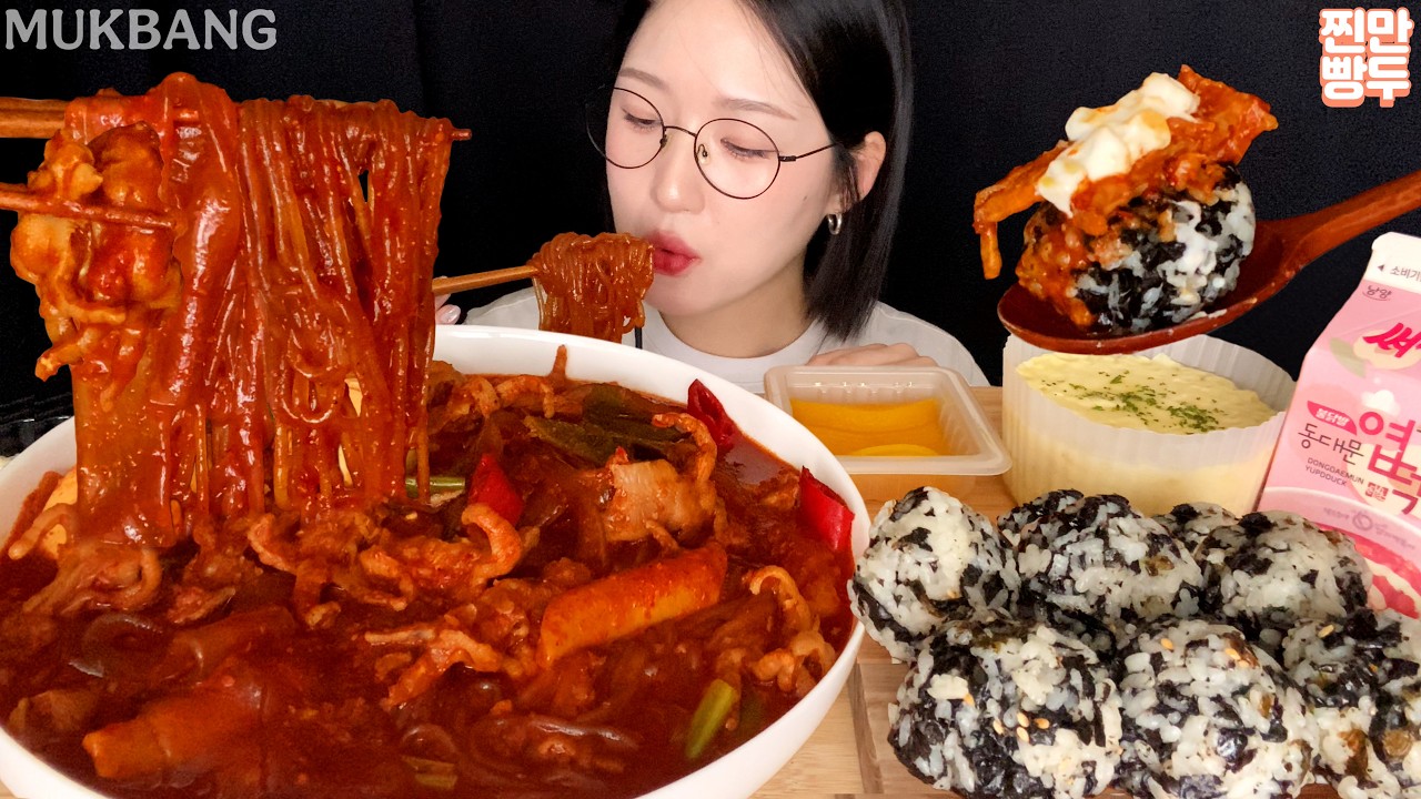 🔥Spicy Chicken Feet & Noodles| KOREANFOOD MUKBANG ASMR