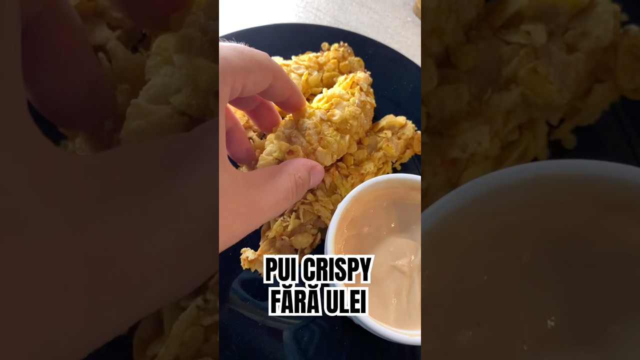Pui crispy crocant fără stop de ulei #puisanatos #retetevechi #reteteusoare #retetetraditionale