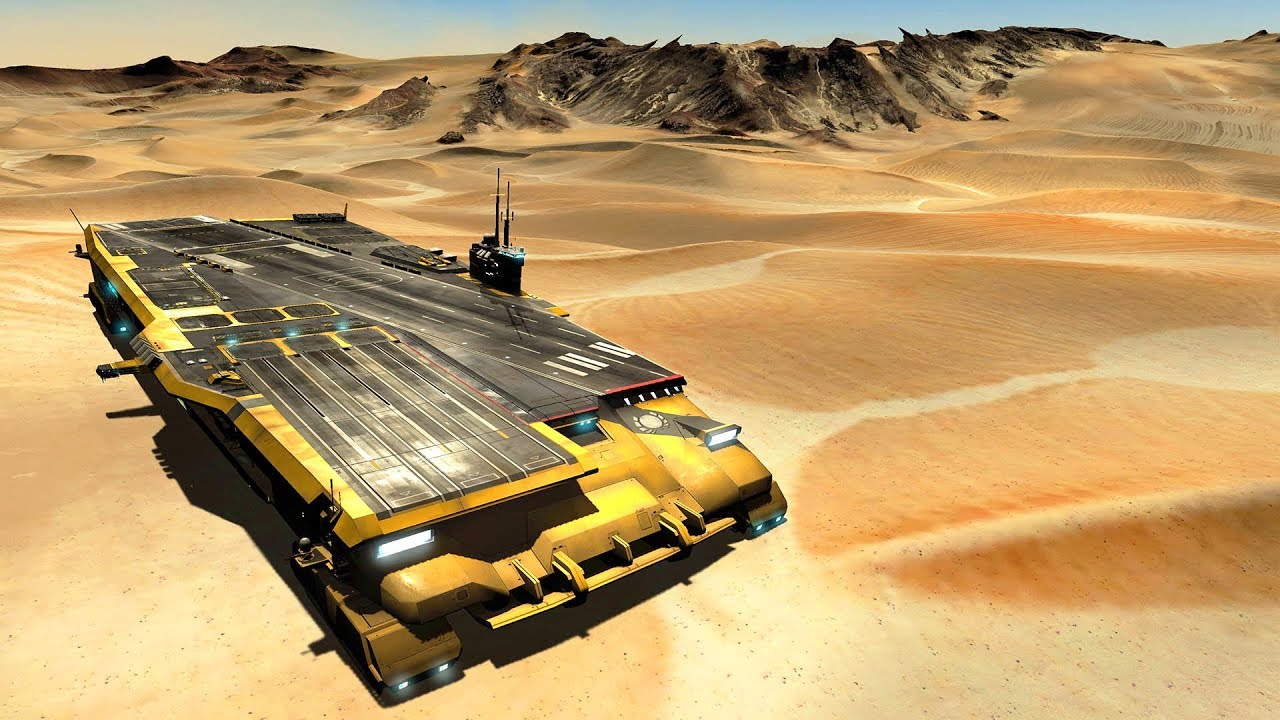 САМАЯ БОЛЬШАЯ битва на авианосцах в пустыне | Геймплей Homeworld: Deserts of Kharak