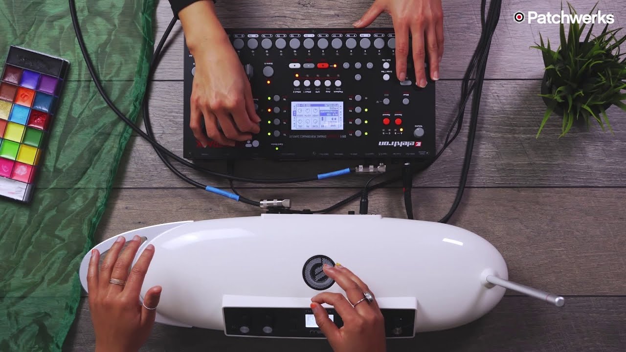 Moog Theremini and Elektron Octatrack Improv Performance!