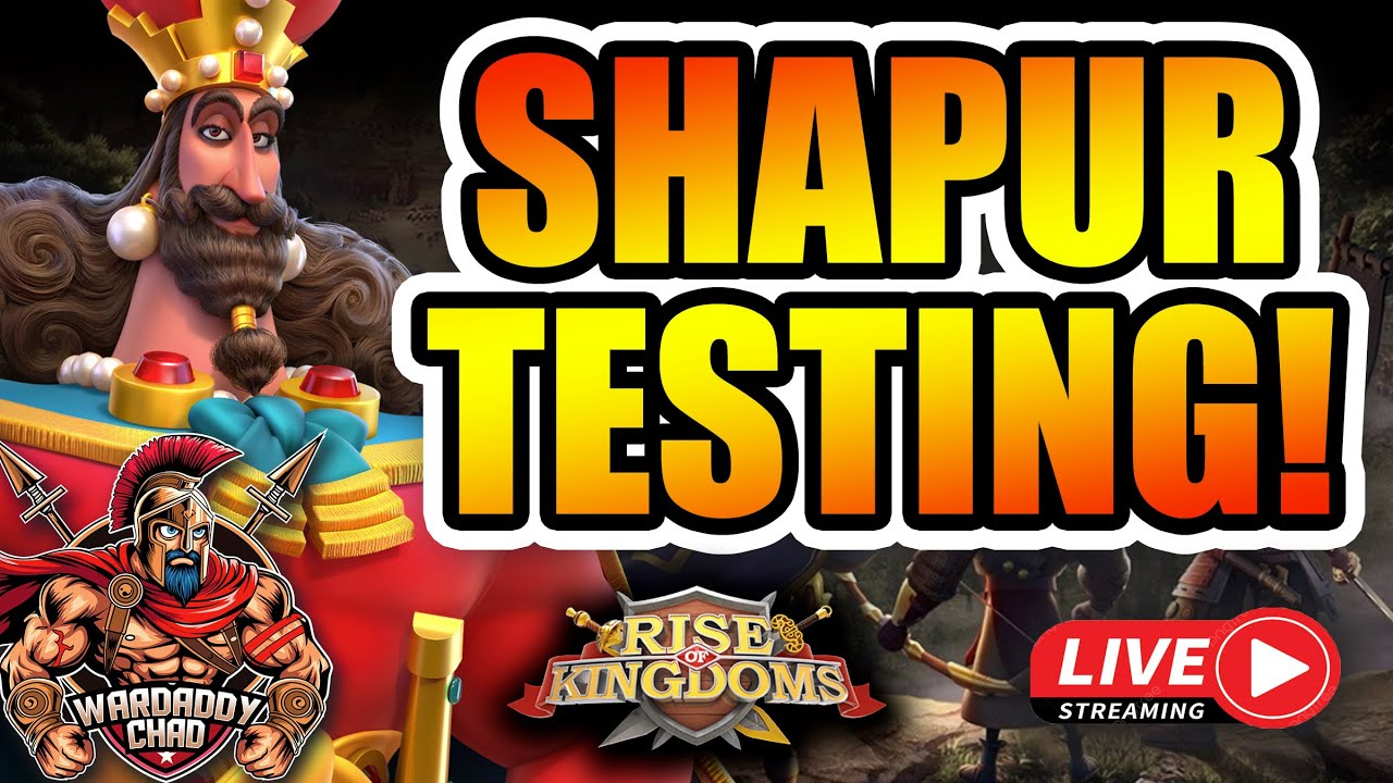 Shapur Testing: New Archer Rally is Here! - Rise of Kingdoms