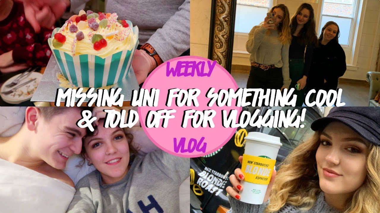 Missing Uni For Something EXCITING & Getting Told off for VLOGGING!