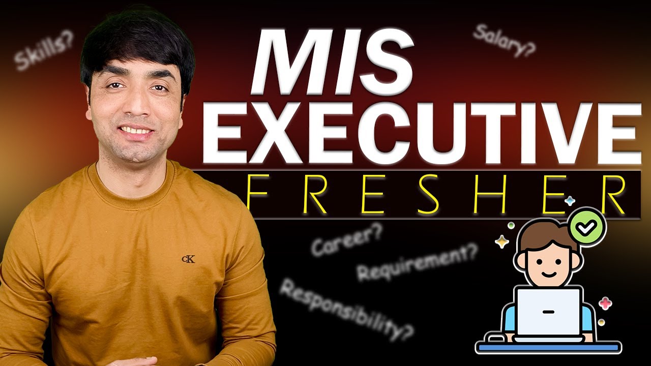 MIS Executive Fresher | JOB Responsibility, Skills , Salary , Career?