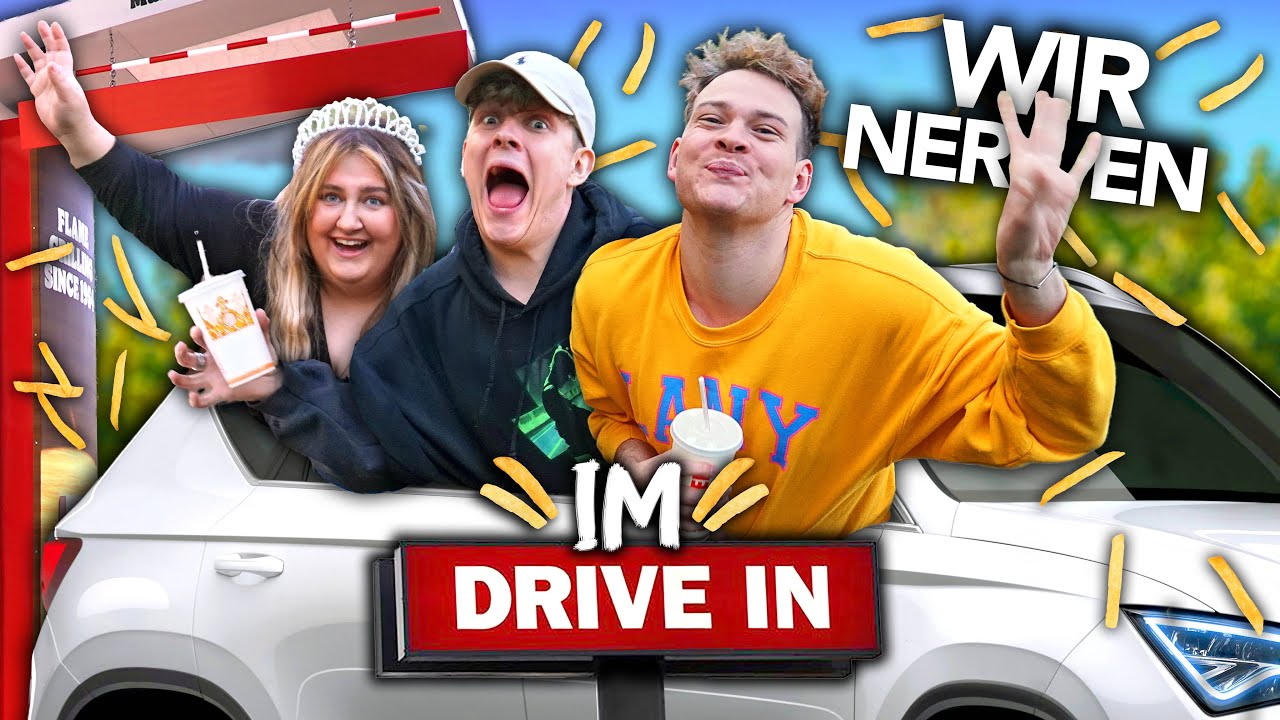 WIR NERVEN DRIVE IN MITARBEITER F&Uuml;R 1 TAG mit Twenty4Tim & Selfiesandra | Joey's Jungle